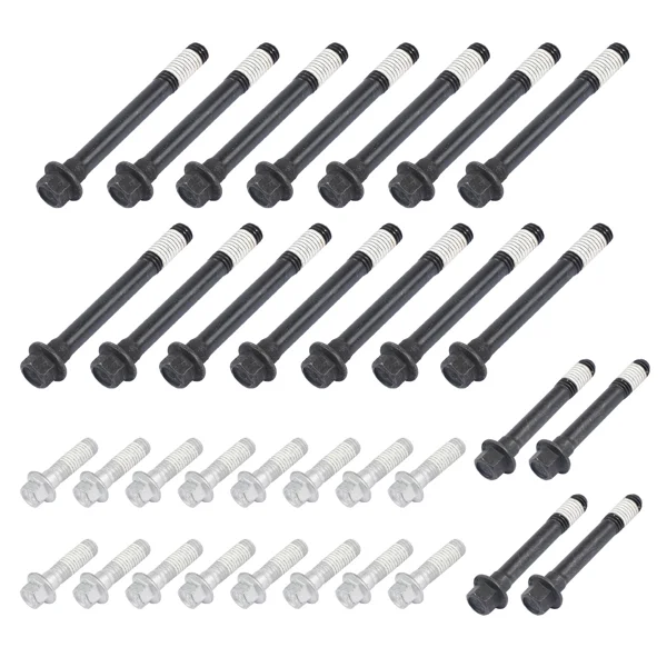 34Pcs Engine Cylinder Head Bolts for Chevrolet GMC C1500 C2500 Cadillac Escalade 5.7L ES72856 view 5