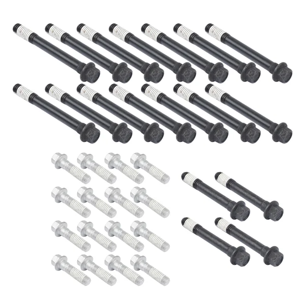 34Pcs Engine Cylinder Head Bolts for Chevrolet GMC C1500 C2500 Cadillac Escalade 5.7L ES72856 view 6