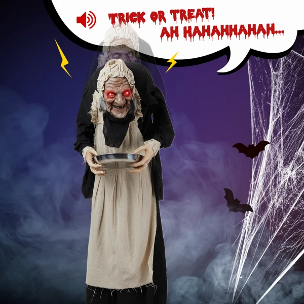 5 FT Maid Halloween Standing Decoration view 3