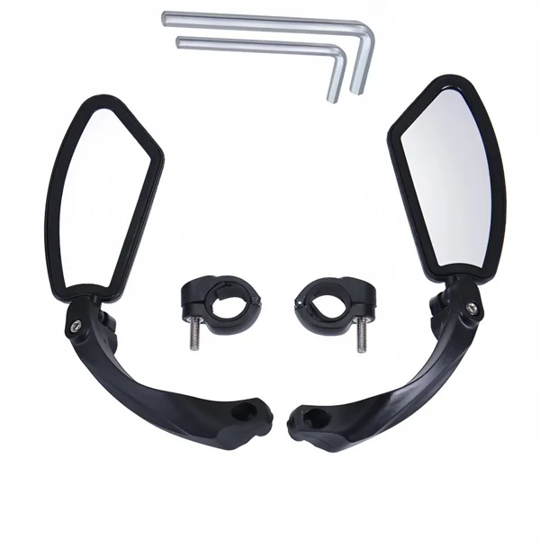 1 Pair Adjustable Bike Mirror HD Wide Angle Handlebar Mount Rear Bicycle View Mirrors (US Logistics only For USPS.TK/TMEU only For self-pickup) view 4