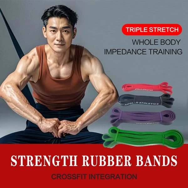Red(0.5)Pull Up Assist Bands | Heavy Duty Resistance Straps | Latex Exerceise Bands for Body Stretching, Powerlifting, Resistance Training[Support for self-pickup face sheet] view 4