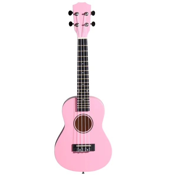 23in Linden wood body rosewood fingerboard ukulele, cotton bag, capo, strap, picks*2, tuner, Strings, Dust cloth