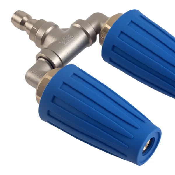 Dual Turbo Nozzle Pressure Washer 4000PSI Pressure Washer 304SS Twin Head Design view 4