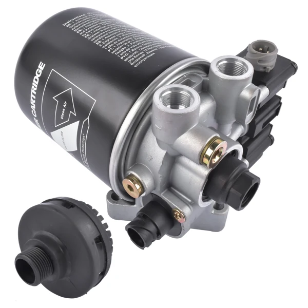 Air Dryer with Coalescing Cartridge 12V 100W for Volvo #21440978 4324252000 S4324252000 view 2