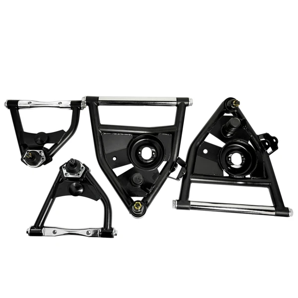 Set of 4 Upper and Lower Tubular Control Arm Kit Fits for Chevy GMC C10 Pickup 1963-1970 view 5