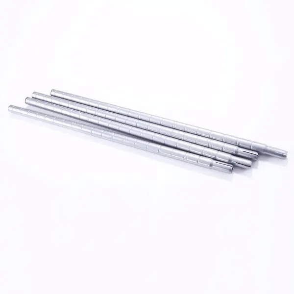 XM-304B Rectangle Carbon Steel Metal Assembly 5-Shelf Storage Rack Silver Gray view 5