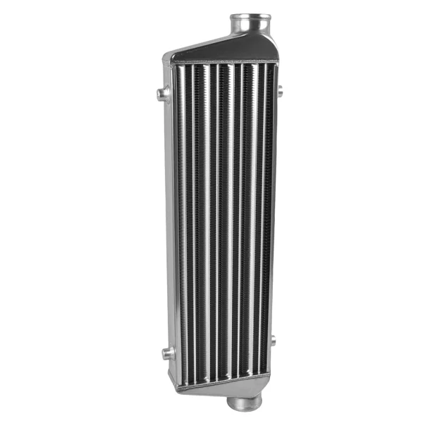 FIT for Universal Turbo Front Mount Aluminum Intercooler 27''x7''x2.5'' 2.5" In/Outlet view 4