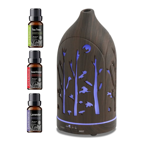 200ml Essential Oil Diffuser for Home 7 LED Color Changing, Ultra Quiet, BPA-Free, Perfect for Office & Relaxation view 5