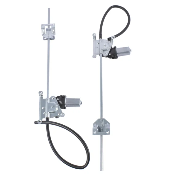 2Pcs Front Driver and Passenger Power Window Regulator with Motor Fit for Freightliner FLD112 120 132