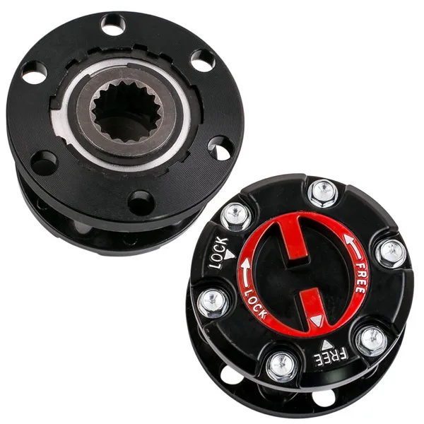 Front Manual Locking Hub Fit For Isuzu D Max 2005 onwards Fit For Isuzu Trooper II KB 2500 1987 - 1993 Fit For OPEL Frontera 1991 - up view 5