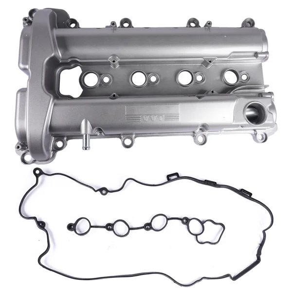 Engine Valve Cover with Gasket Fit for Chevy HHR 2006-2011 Cobalt 2006-2010 Pontiac Solstice 2006-2009 Silver 1Pc