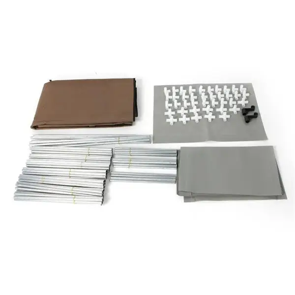 4-Layer 10 Lattices Non-Woven Fabric Wardrobe Coffee view 2