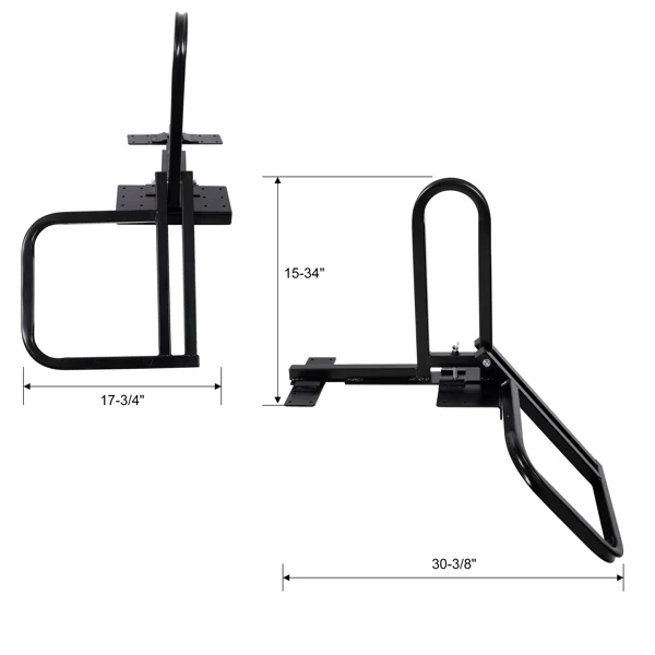 Foldable Pickup Truck Tailgate One-Step Ladder - Universal Fit. Drilling Hex Screws for Easy Install. Load Capacity: 300 LBS. Serves To Secure Items In Truck Bed view 4