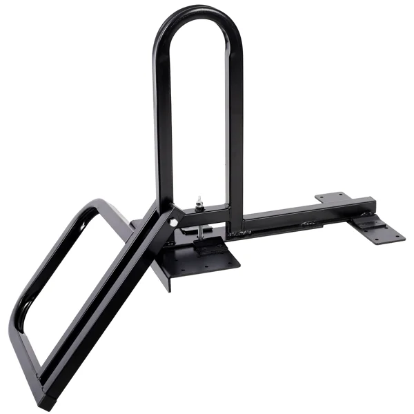 Foldable Pickup Truck Tailgate One-Step Ladder - Universal Fit. Drilling Hex Screws for Easy Install. Load Capacity: 300 LBS. Serves To Secure Items In Truck Bed view 6