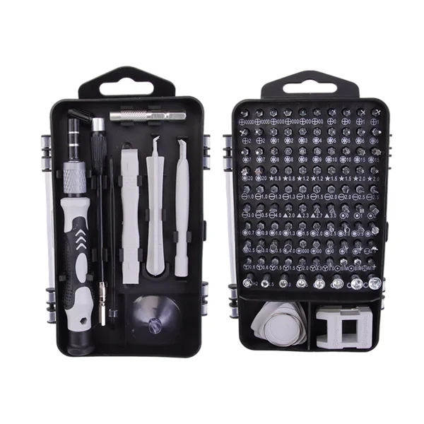 115-in-1 Mini Magnetic Precision Screwdriver Set, suitable for repairing computers, mobile phones, and electronic products. view 2