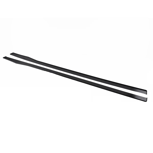 Side Skirts fit for Benz C-Class W205 C205 A205 W204 S204 2015-21 Black ABS Plastic view 2