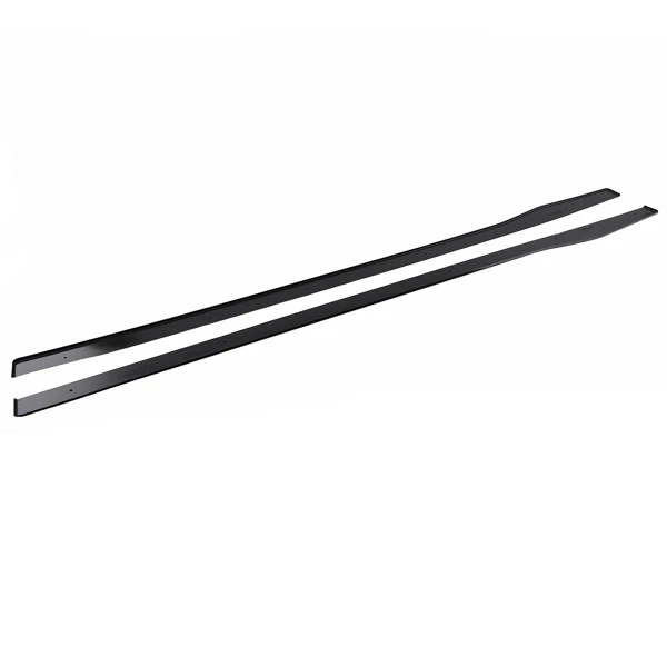 Side Skirts fit for Benz C-Class W205 C205 A205 W204 S204 2015-21 Black ABS Plastic view 3