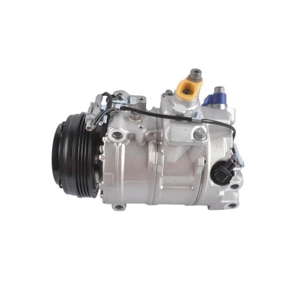 A/C Compressor w/ 4-Groove Clutch Replacement for BMW 550i 650i 750i 750Li M5 M6 X1 X3 X4 X5 X6 64509154072 view 3