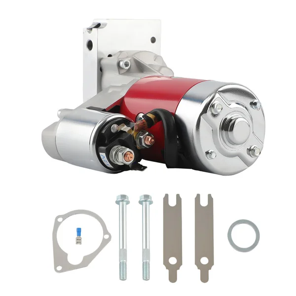 Starter Motor Fit for Chevy Chevrolet V8 Small Block Big Block 18493 18493N 12V 9TH 18493, 18493N, PP106, PE106, 91-25-1201, 91251201