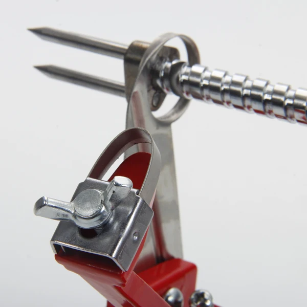 3-in-1 Stainless Steel Hand-cranking Apple Peeler Slicer Peeler Red view 6
