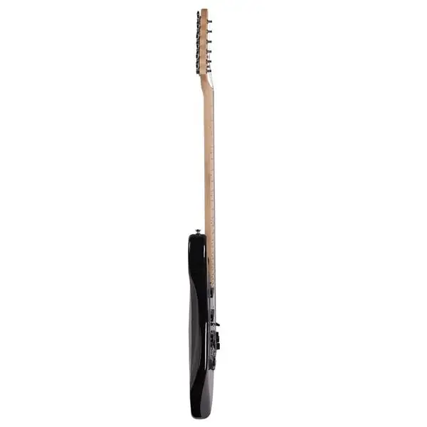 ST Stylish Electric Guitar with Black Pickguard Black view 3