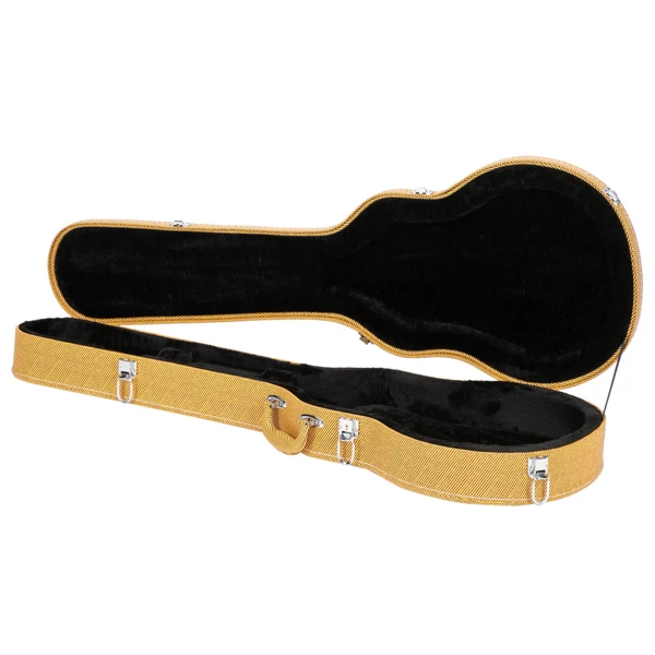 [Replace 27413300] Hard-Shell Electric Guitar Case for GLP Style Electric Guitar Bulge Surface Yellow