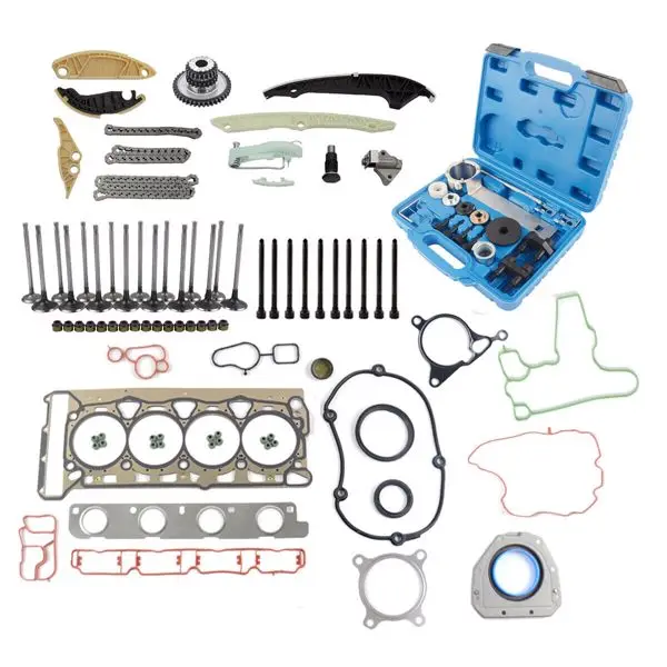 Timing Chain & Tool Kit Replacement for Audi A3 A4 VW Golf GTI Jetta Beetle 2.0 TFSI 06K109158AA 06H109158H view 2