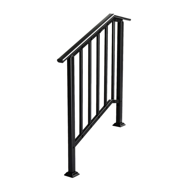 Handrails for Outdoor Steps Fits 2 to 3 Steps