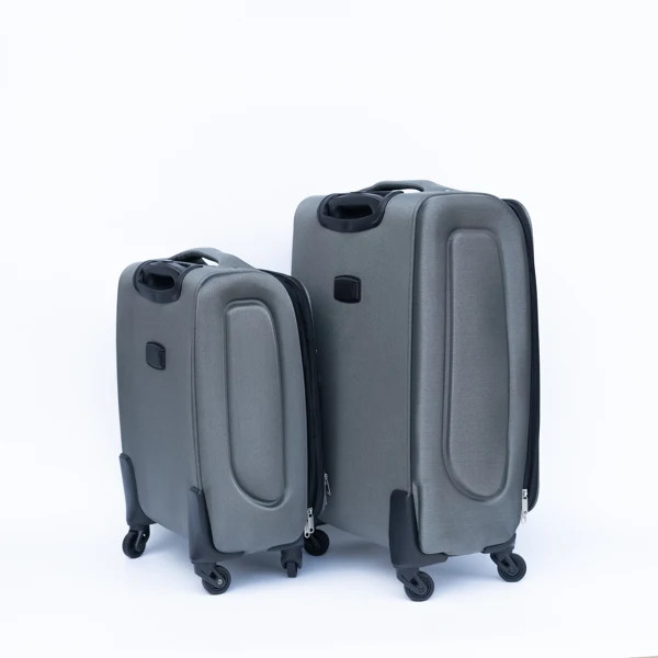 (20+24) Two-piece suitcase suitcase set Oxford trolley case without password lock universal wheel GRAY -Does not support self pick up view 5