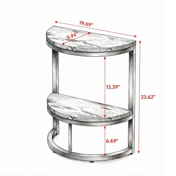 End Table view 3