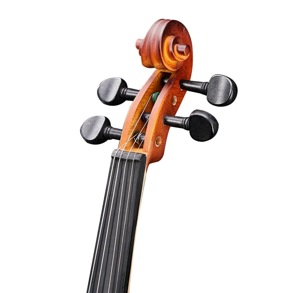 Brand new 1/4 acoustic violin set (includes case, bow, rosin, tuner, shoulder rest, strings, and tone marks) view 5
