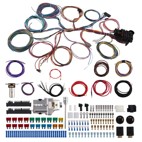Wire Harness Universal 22 Circuit Wiring Fit For 1960-1986 Chevy GMC Pickup Truck view 2