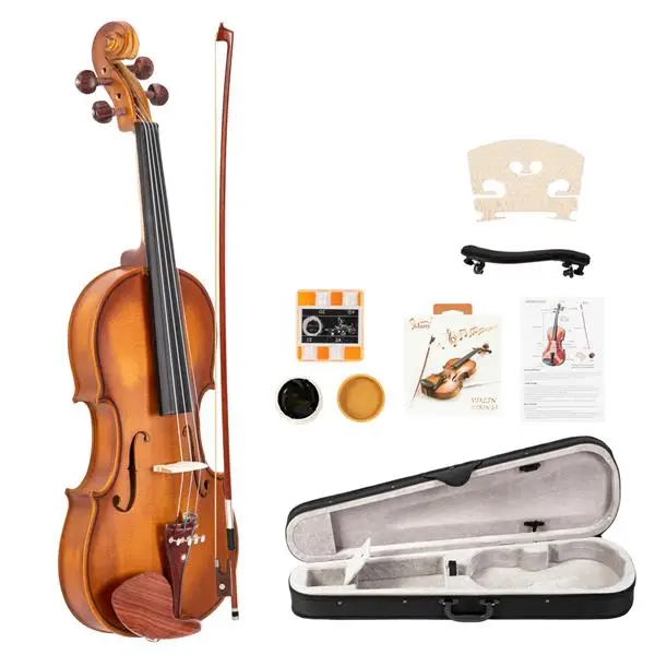 GV103 4/4 Spruce Panel Violin Matte Natural