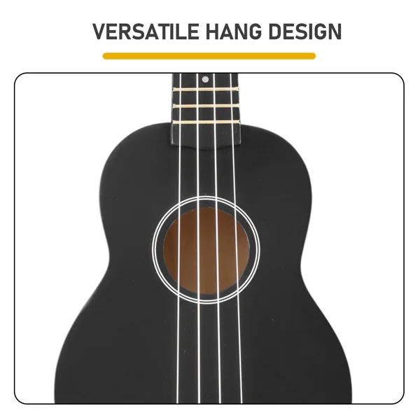 21in Linden wood body rosewood fingerboard ukulele, cotton bag, capo, strap, picks*2, tuner, Strings, Dust cloth view 2
