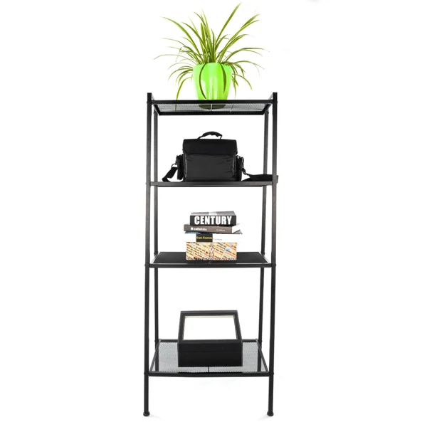 Widen 4 Tiers Bookshelf Black view 2