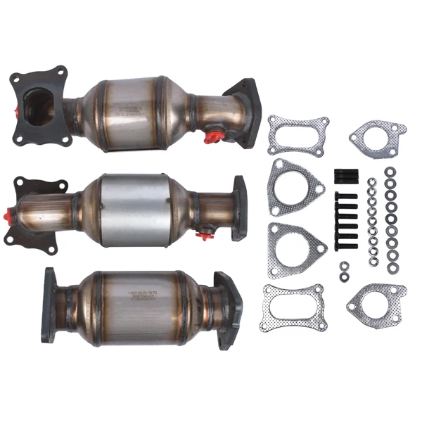 Complete Catalytic Converters for Honda Pilot 3.5L 2009-2015 45131 45132 16447 view 4
