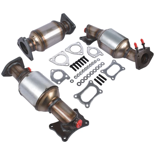Complete Catalytic Converters for Honda Pilot 3.5L 2009-2015 45131 45132 16447 view 5