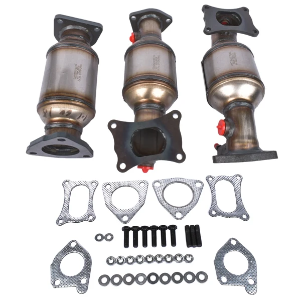 Complete Catalytic Converters for Honda Pilot 3.5L 2009-2015 45131 45132 16447 view 6