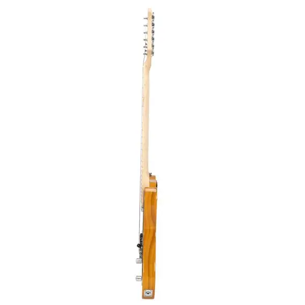 Maple Fingerboard GTL Electric Guitar SS Pickup Transparent Yellow view 2