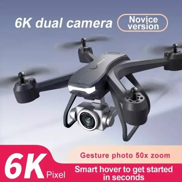 3 batteryV14 Professional Drone 6K HD Dual Camera Wifi FPV Portable RC Quadcopter, Drones suitable for adults/beginners.Logistics is randomly sent by UPS/UNI/GOFO/USPS/. view 3