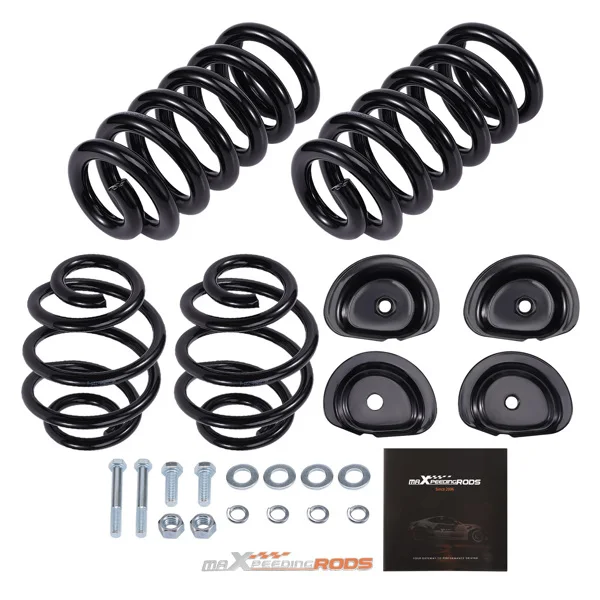 3" Front 5" Rear Drop Spring Lowering Kit fit for Chevrolet C10 GMC C15 1963-1972 view 6