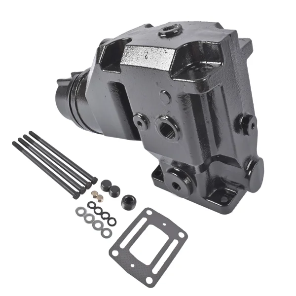 Exhaust Elbow Kit w/Gasket and Mounting Hardware Replacement for Volvo Penta OMC V6 V8 1992-on 913784 3857944 3863061 view 3