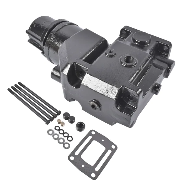 Exhaust Elbow Kit w/Gasket and Mounting Hardware Replacement for Volvo Penta OMC V6 V8 1992-on 913784 3857944 3863061 view 4