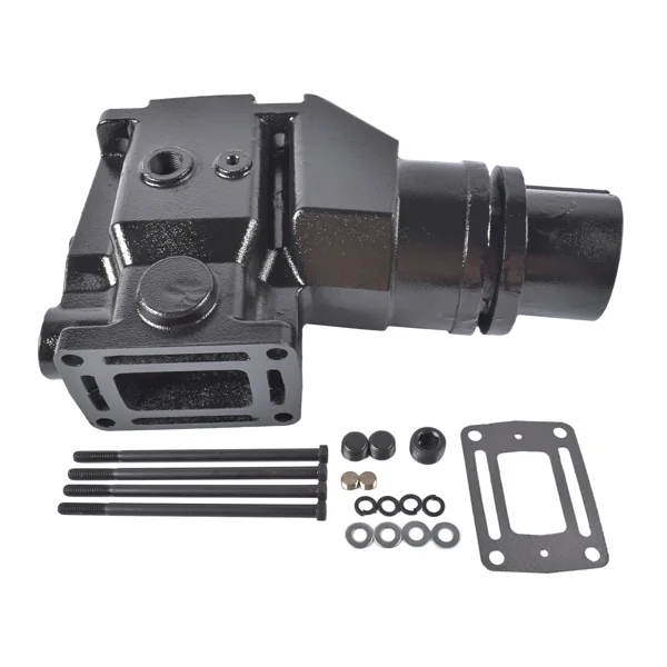 Exhaust Elbow Kit w/Gasket and Mounting Hardware Replacement for Volvo Penta OMC V6 V8 1992-on 913784 3857944 3863061