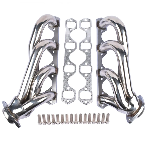 Exhaust Manifold Headers Stainless Steel for 1979-1993 Mustang 5.0 V8 GT LX SVT view 3