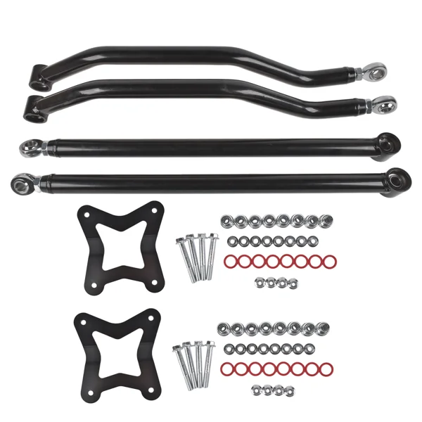 Black Steel Radius Arm Set Rear Fit for Polaris RZR XP 1000 & XP 4 1000 from 2014 view 6