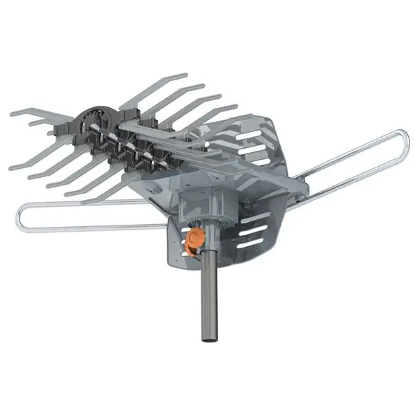 TA-102Y 360-Degree Rotation UV Dual Bands 28-36dB Outdoor Antenna Dovetail Guide without Stand