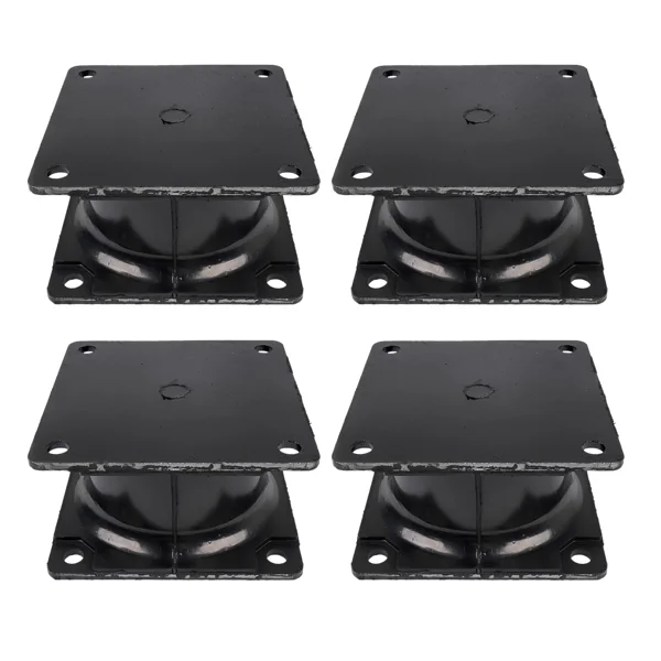 4 Pack Vibratory Plate Compactor Rubber Isolator Shock Mount Replacement for Bobcat PCF64 Stanley HS6000 HS6019 HS6100 HSX6 HS8000 view 2