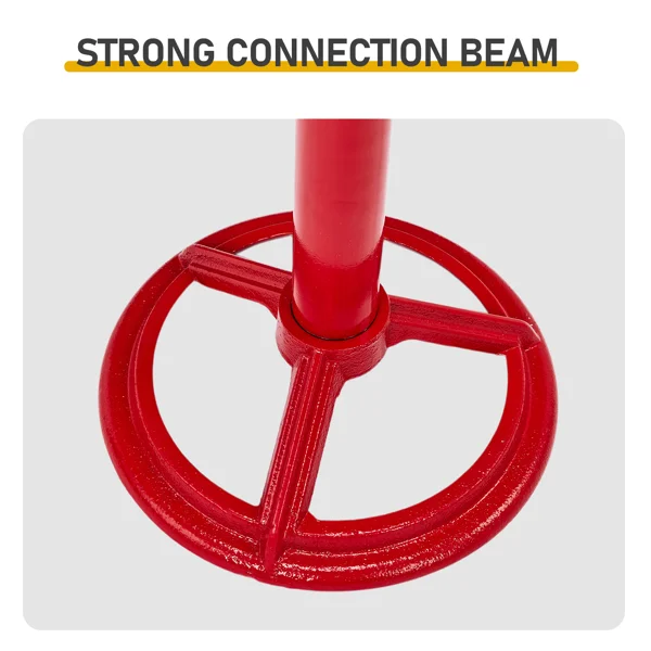 2200 lb support spring assembly/disassembly machine, red, workshop equipment and applications view 2