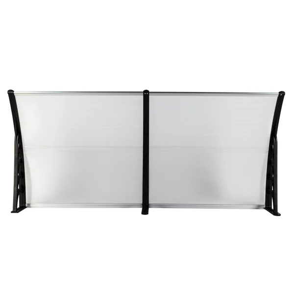 HT-200 x 100 Household Application Door & Window Rain Cover Eaves Black Holder view 4